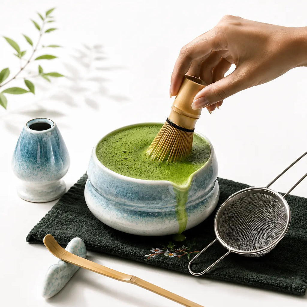 UJISEN Seasons Collection — Kit Matcha 7 pièces Ujisen